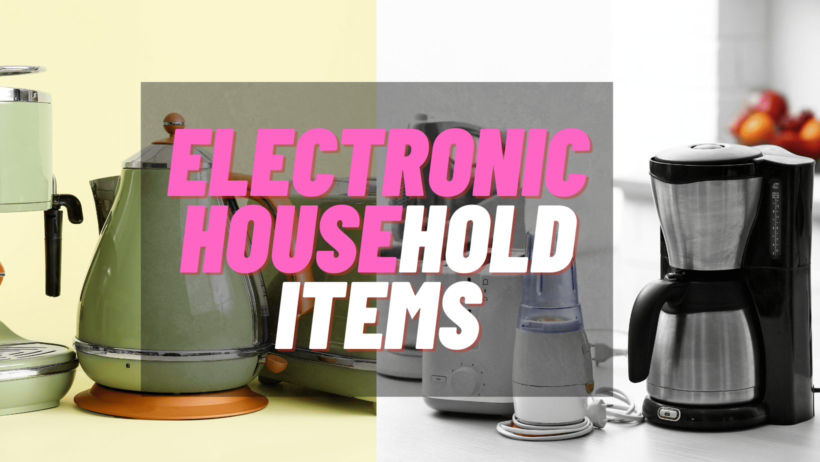 140 Essential Household Items Everyone Should Have below 500